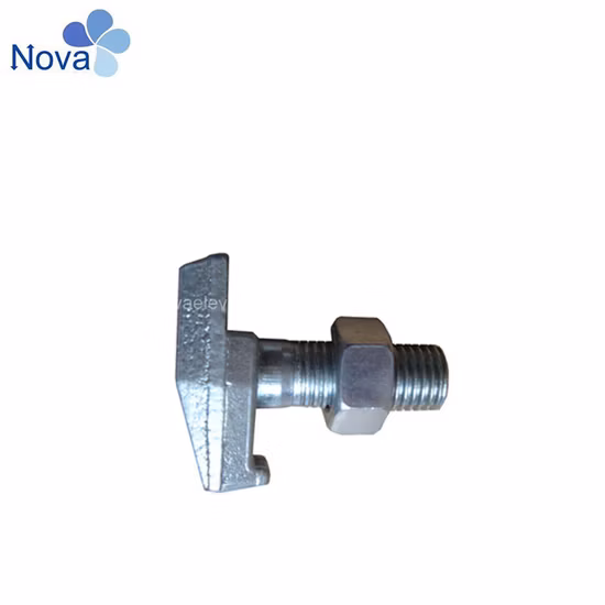 Nuova scatola di legno Nova T1 Rail Cina Chiusura Parti di ricambio Clip per ascensore